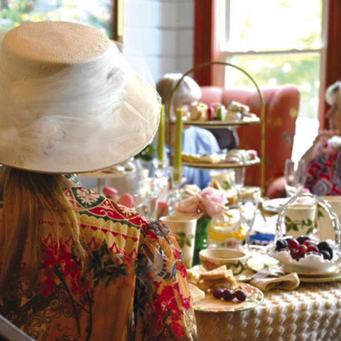 Guests at the High Tea event benefitting ARTS.