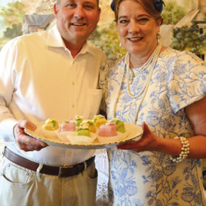 High Tea hosts Allen and Lori Beth Jurecka.