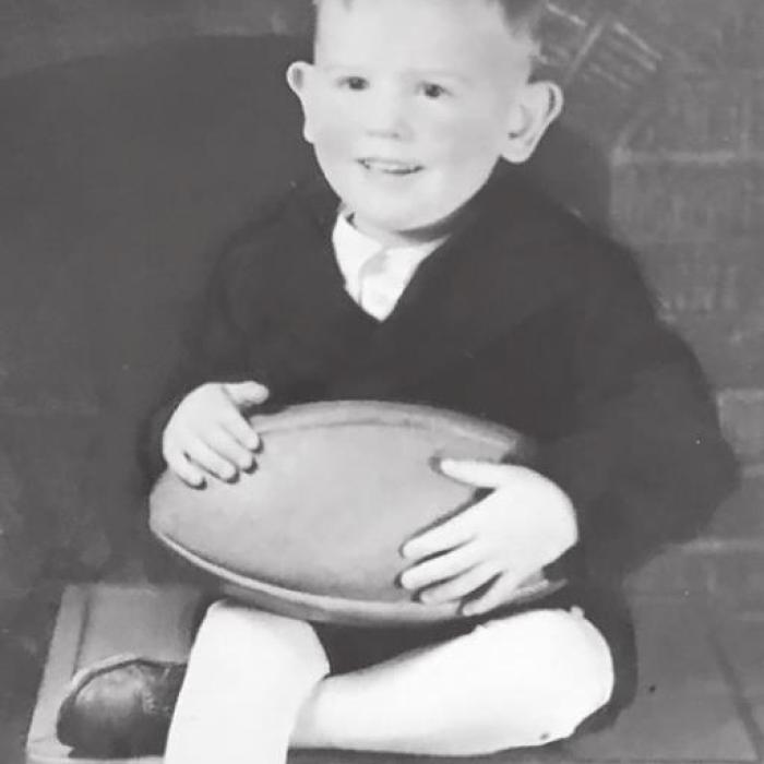 While basketball was the most prominent sport in Iowa when Tom was growing up there, something about football drew him to the game. He relished that sport during his coaching career.