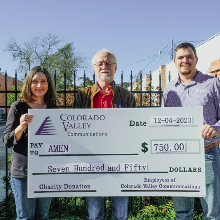 CVC Employees Donate to AMEN