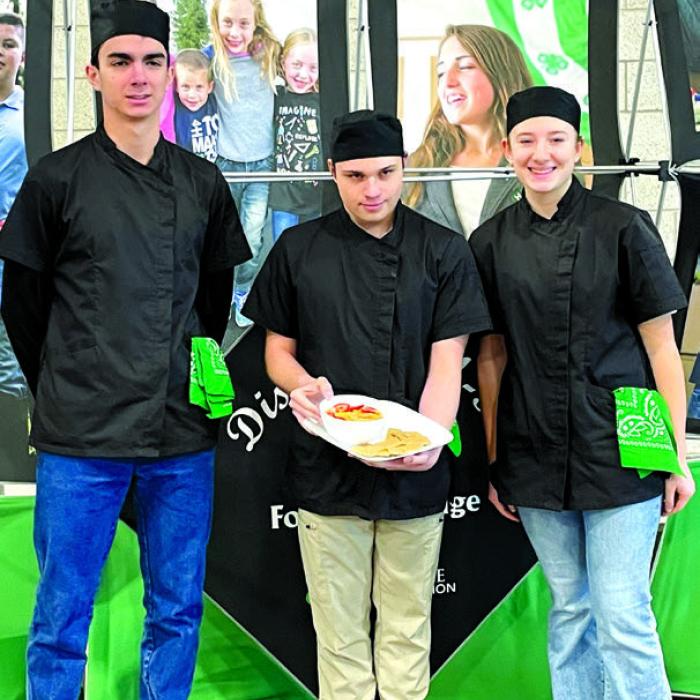 Classy Cooks (Senior Healthy Dessert) – Caden Tovey, Peter Kieke, and Reagan Williams.