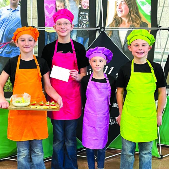 Cooking Crayons (Junior Appetizer) – Carolina Krebs, Kennedy Kaspar, Addie Murphy, and Creed Kulhanek.
