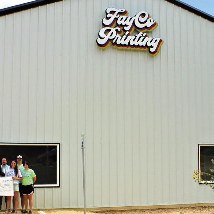 FayCo Printing Receives Sign Grant