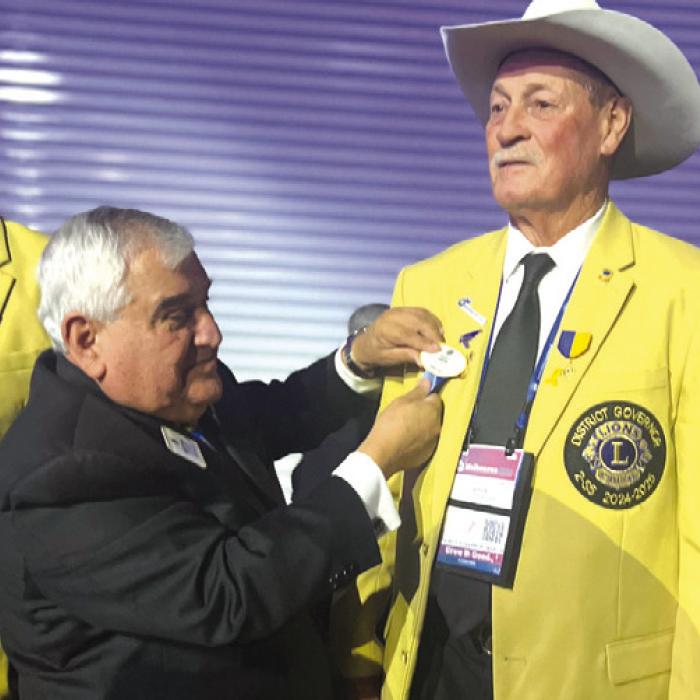 Weimar Lions Club Member Attends International Convention in Australia