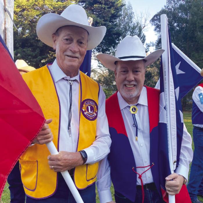Weimar Lions Club Member Attends International Convention in Australia