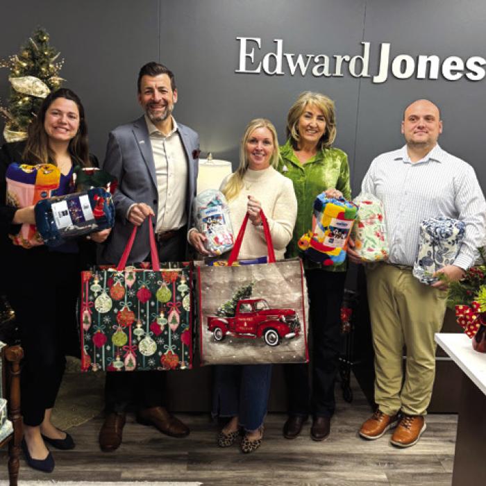 Presley’s Power recently received two generous donations recently. Pictured from left is Bailey Grzyb, Zac Holmes, Marlana Wessels, Lisa Adamcik and Kevin Prendiville.