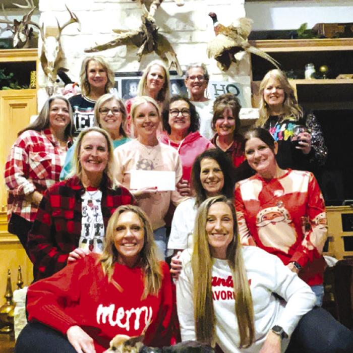Pictured are Kay Schielack, Sherry Pfluger, Sheila Supak, Alaina Horton, Sheri Schneider, Marlana Wessels, Delfina Rohde, Shelly Zbranek, Tamara Blaha, Anissa Menefee, Amy Bertsch, Amber Bishop, Alaina Wallace (not pictured Jamie Zbranek and Julie Bundick).