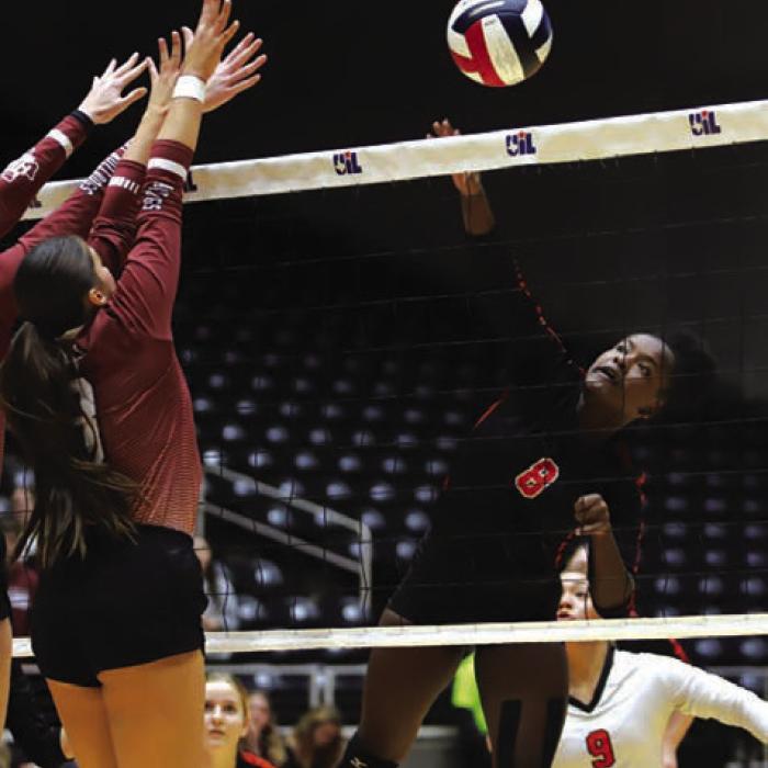 Jessalyn Gipson in the state semis.