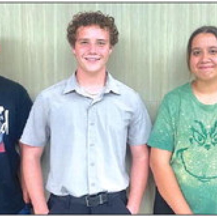 On Saturday, Sept. 16, La Grange High School had three students earn a spot in the 2023 ATSSB All-Region Jazz Band. Congratulations to Jose Estrada-1st Trumpet, Dominick Smith-1st Alto Sax, and Vanessa Adams-Jazz Piano. These students auditioned against students from other high schools, class 1A-4A, from around ATSSB Region 18. The Region Jazz Band will meet on Jan. 19 and perform in concert on Saturday, Jan. 20, at the Bastrop HS Performing Arts Center.