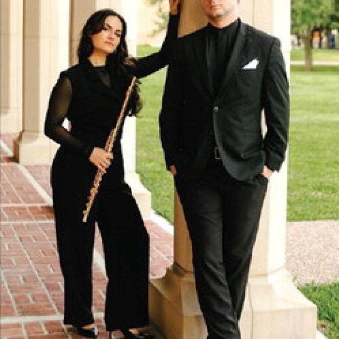 Miles Gillette-Bockhorn and Isabelle Jamois, the founders of CVCP and the artists the inaugural concert, A French Prelude.