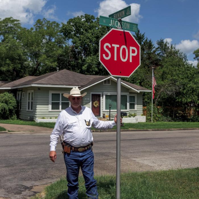 New Stop Signs in La Grange