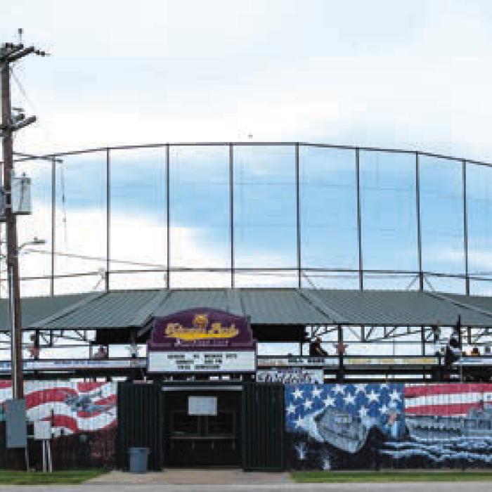 Scenic Vets Park in Weimar was the scene of Sunday’s regular season finale in the Community League between Serbin and Weimar. Photo courtesy of Jeremy Clifton of Lonestarbackroads.com