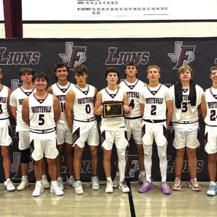 Fayetteville Wins Home Tournament