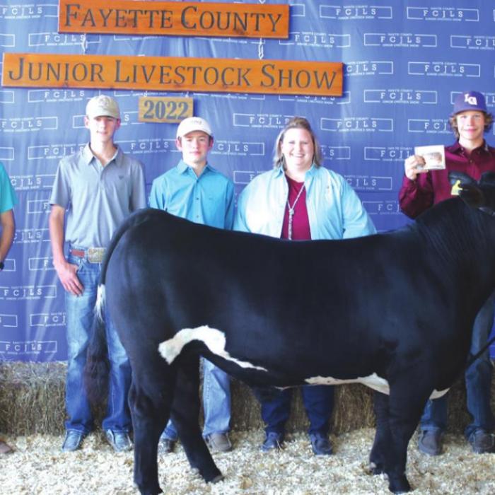 Fayette County Junior Livestock Showmanship Winners