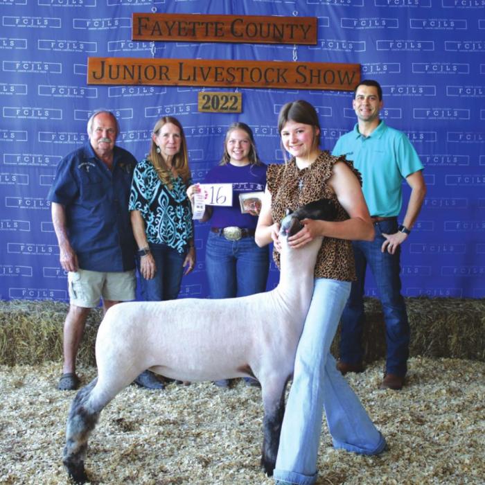 Fayette County Junior Livestock Showmanship Winners