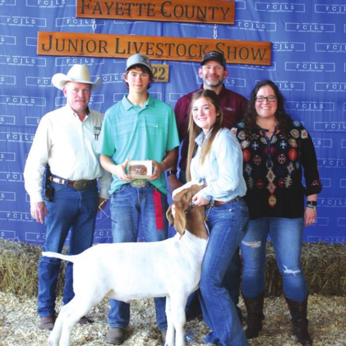 Fayette County Junior Livestock Showmanship Winners