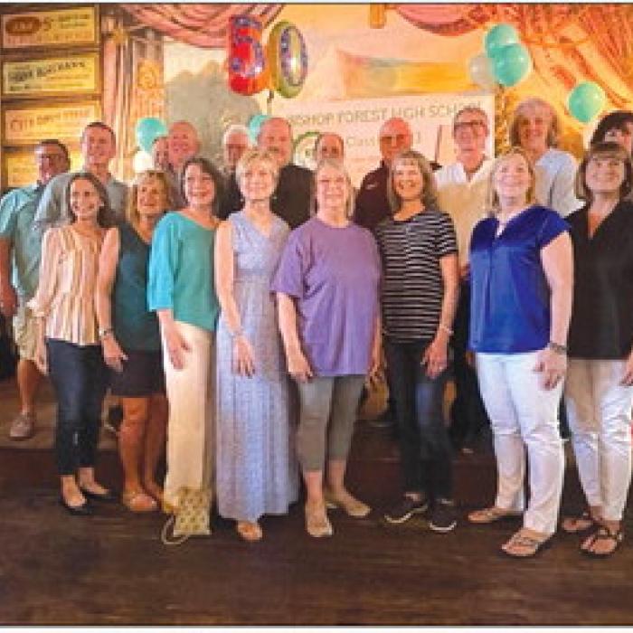 Bishop Forest Class of 1973 Reunites