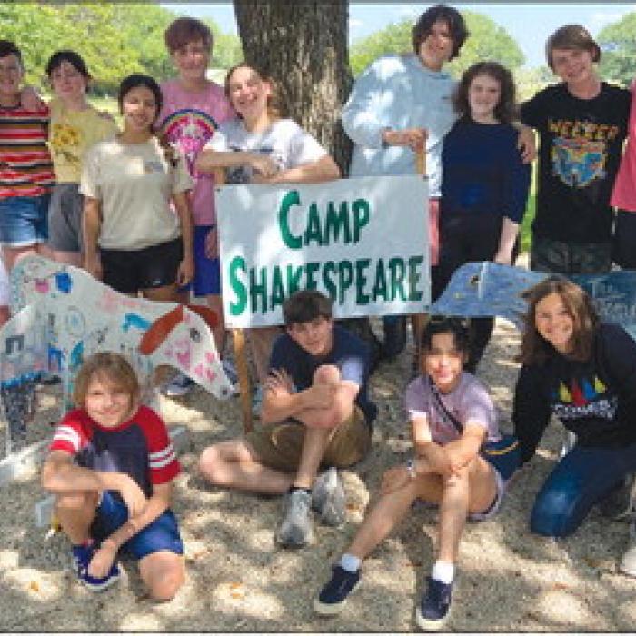 Students returned to the 23rd summer for Camps Shakespeare Sunday, June 11.