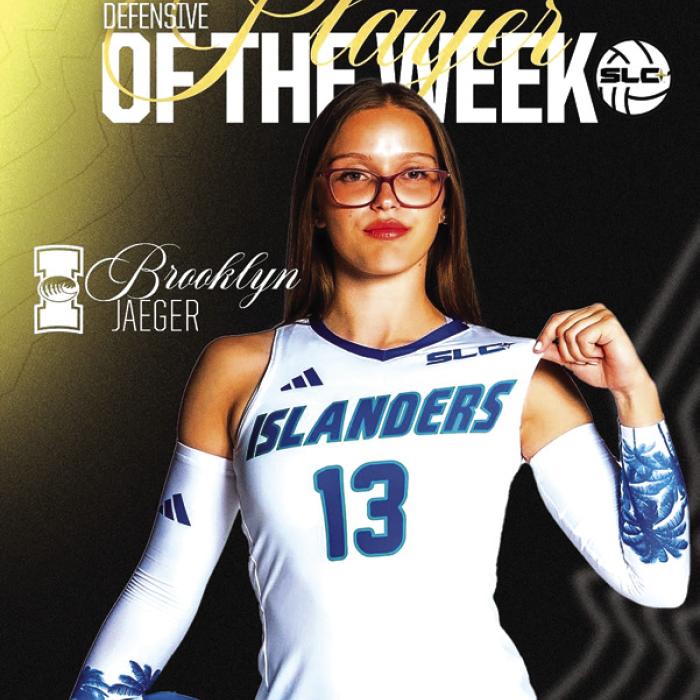 Fayetteville’s Jaeger Named Southland Conference Volleyball Player of the Week