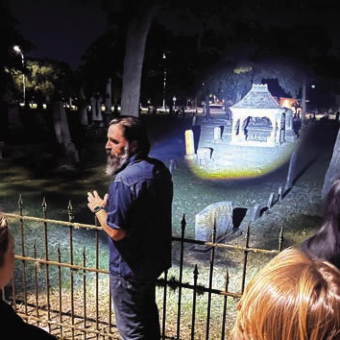 Ghost Tour Spotlights Spooky LG Sites