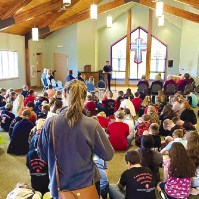 Lutheran Writers Roundup had a huge turn out on Friday, Feb. 9 in Warda.
