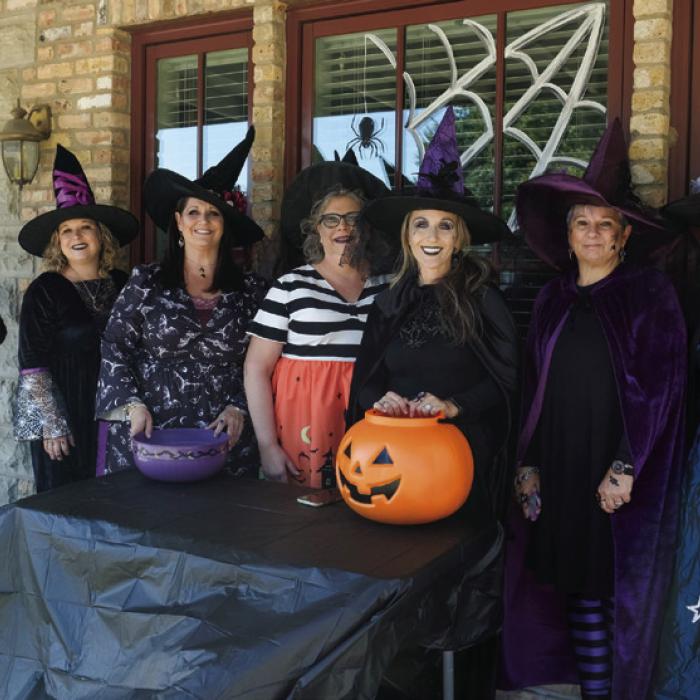 Halloween Fun on the Courthouse Square in La Grange