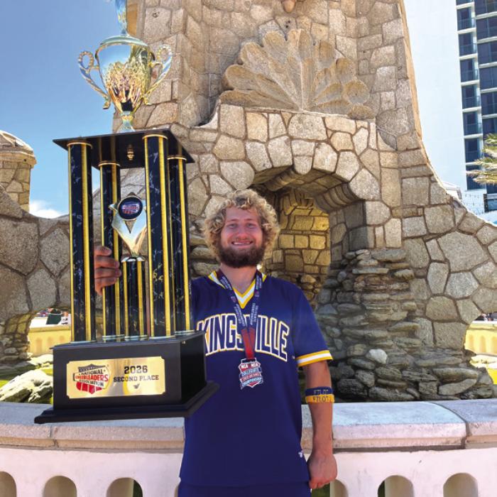 Krupala Wins Second in Nation With Cheer Squad