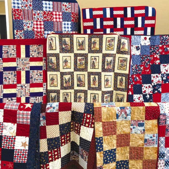 CVQG Making Quilts To Celebrate America