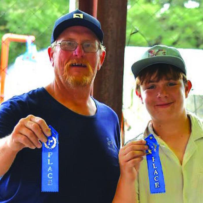 Corn Hole Winners: Daryl McCarty and Cody McCarty