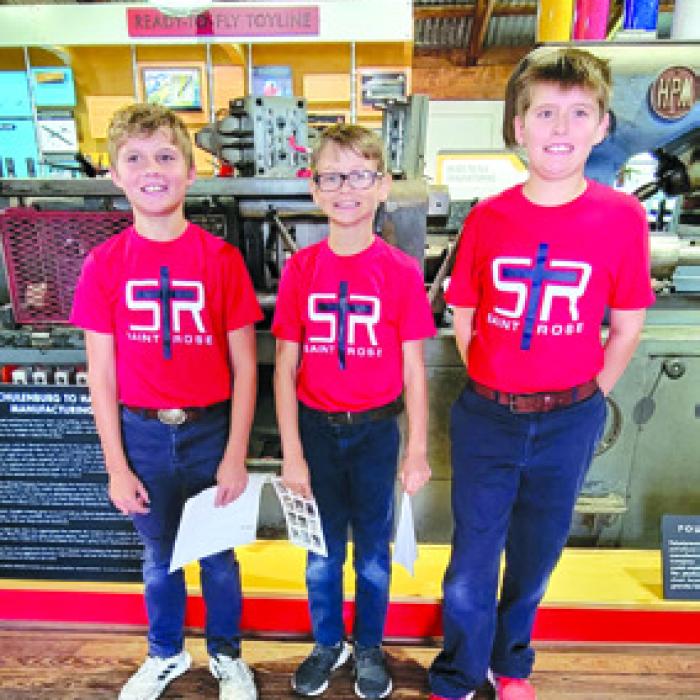St. Rose Students Visit Stanzel Museum