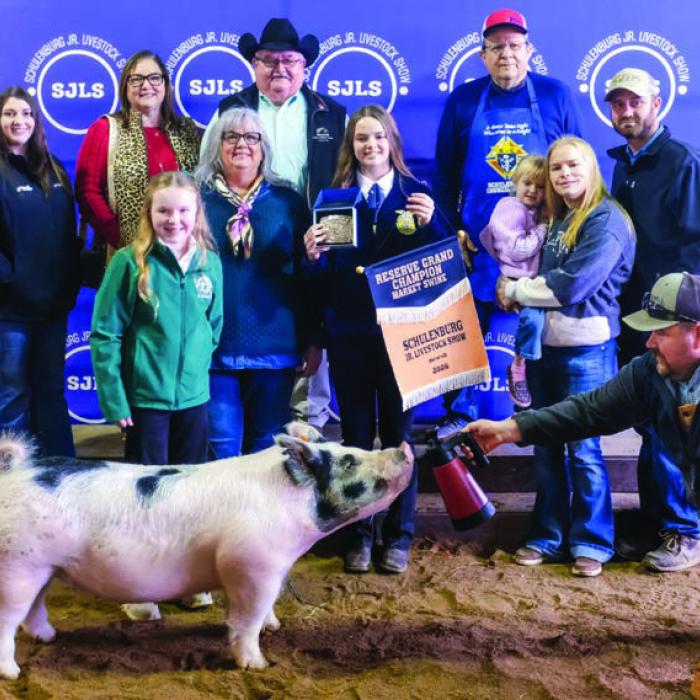 2026 Schulenburg Junior Livestock Show Winners and Buyers
