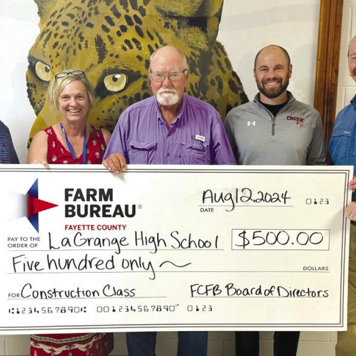Fayette County Farm Bureau Makes Donations