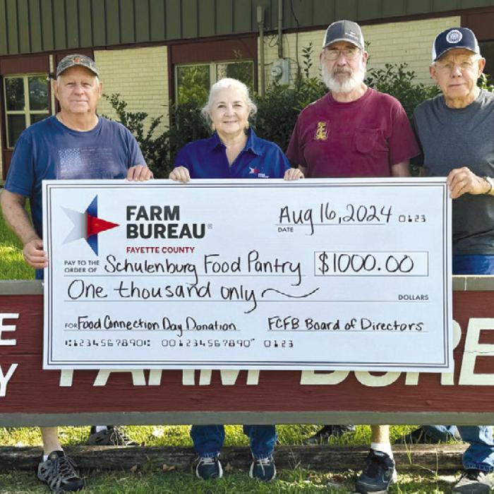 Fayette County Farm Bureau Makes Donations