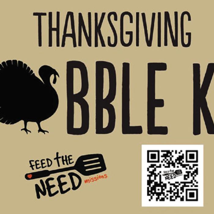 Scan this QR code to get to the Feed the Need donation page.