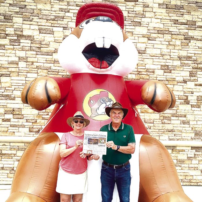 Record Visits the Largest Buc-ee’s
