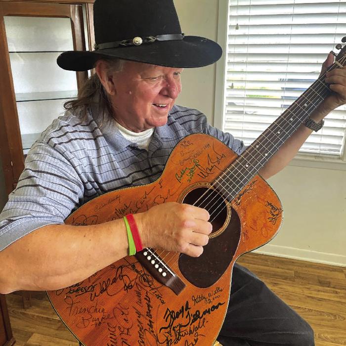 Mark Lehmann’s Autographed Guitar Has Musical History Written All Over It