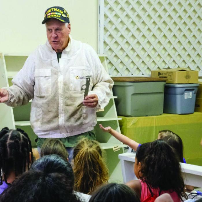 Ag Day Held at Fayette County Fairgrounds for Local 4th Graders