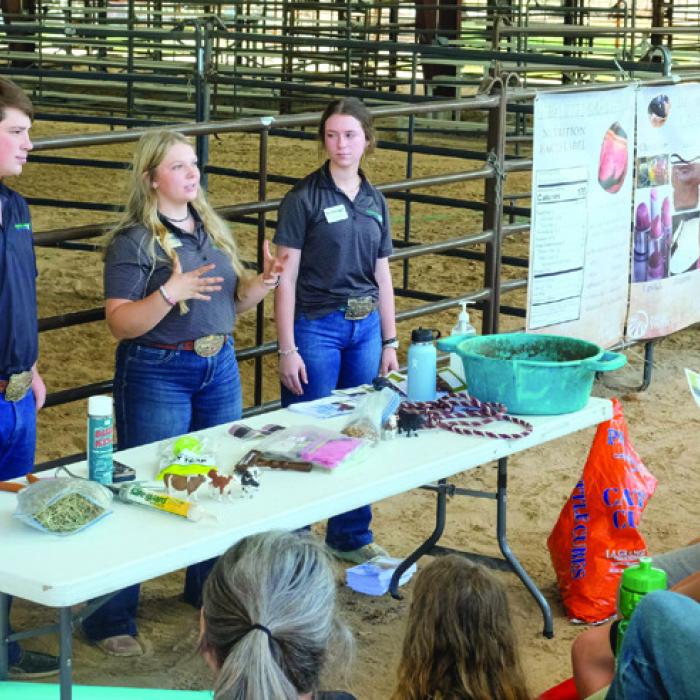 Ag Day Held at Fayette County Fairgrounds for Local 4th Graders