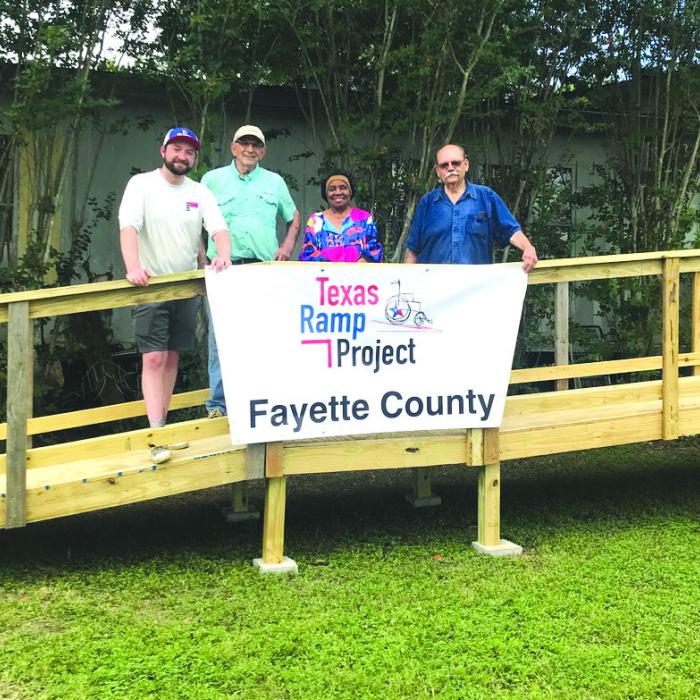 Texas Ramp Builds Near Walhalla