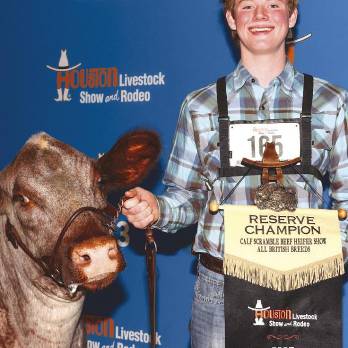 Smith Wins at Houston Livestock Show