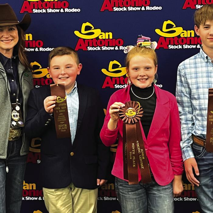Fayette County 4-H Students Compete in Livestock Judging
