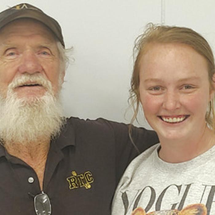 3rd Place “42” - Raymond Kipp and Delaney Hanniger