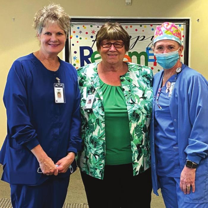 St. Mark’s Medical Staff Coordinator Raday Retires