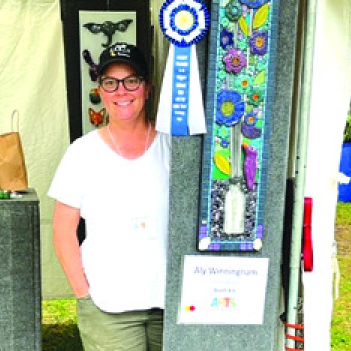 ArtWalk Brings Lots of Folks to Fayetteville