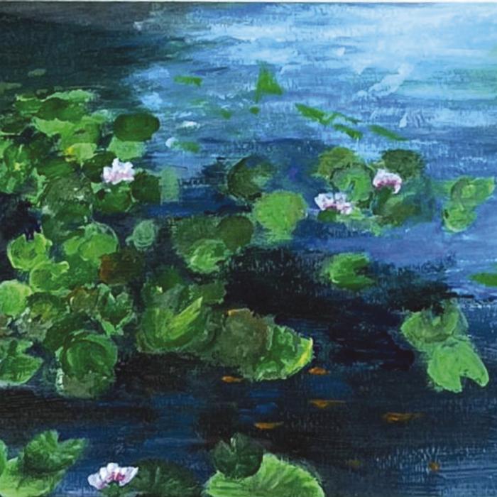 Waterlilies by Autumn Wolf - Grade 10.