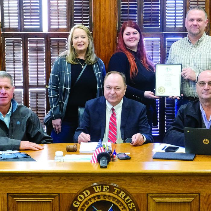 County Honored for Recycling Achievement