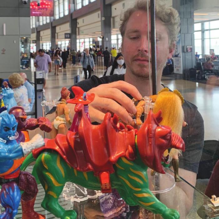 Gifford’s Toys on Display at an Austin Museum’s Airport Exhibit