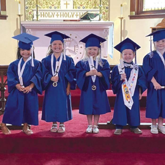 St. James Preschool Honors Pre-K Grads