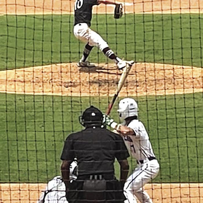 Targac in action on the mound during the all-star game where he struck out three.
