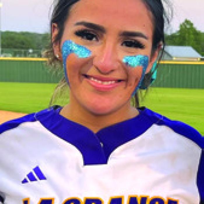 La Grange’s Melissa Gonzales hit a two-run homer Friday.